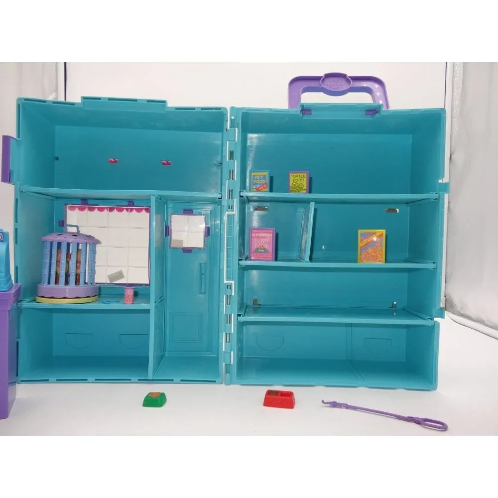 Littlest Pet Shop LPS Store Carrying Case Lovebirds and accessories VINTAGE 1992